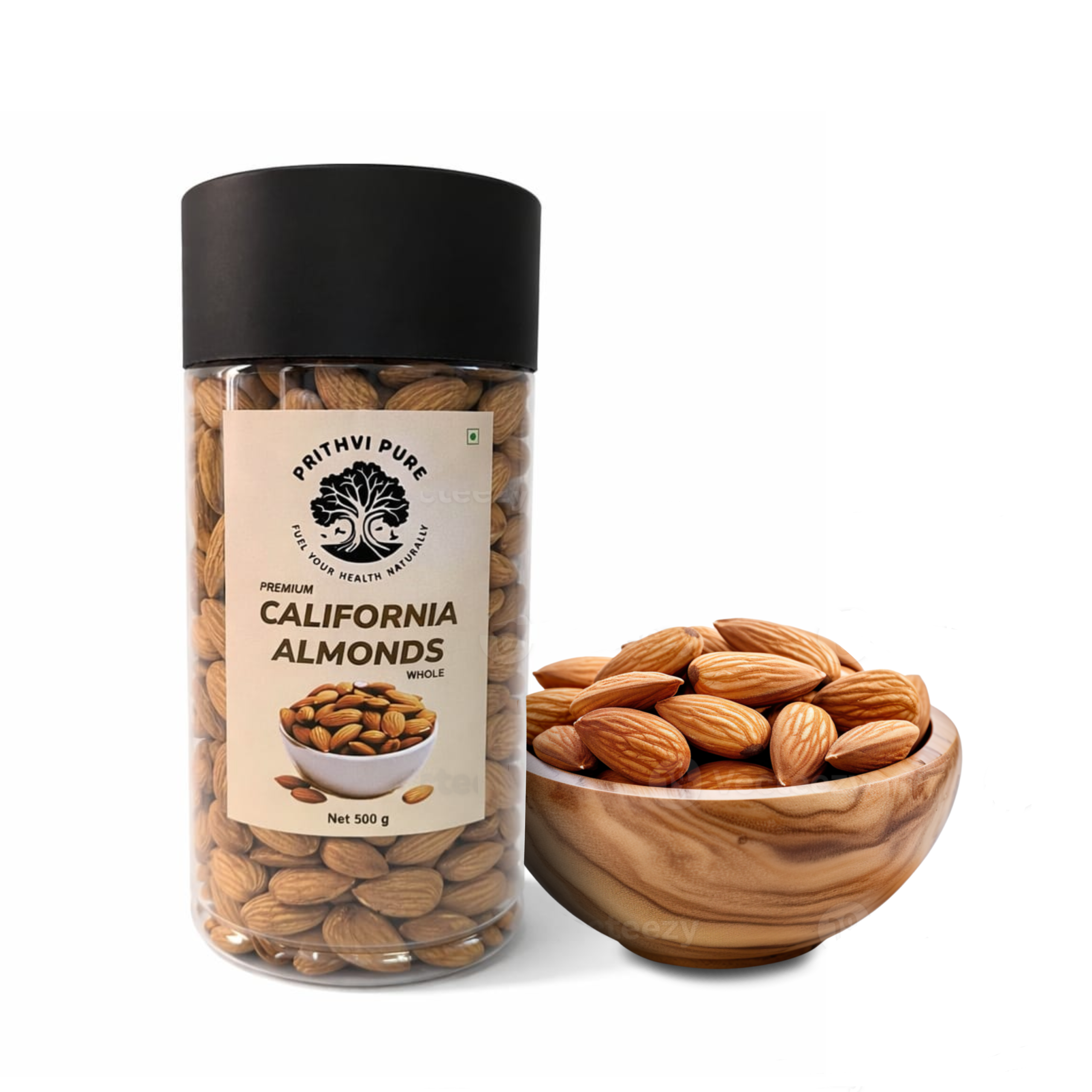 California Almonds 500gm– Premium Whole Natural Almond
