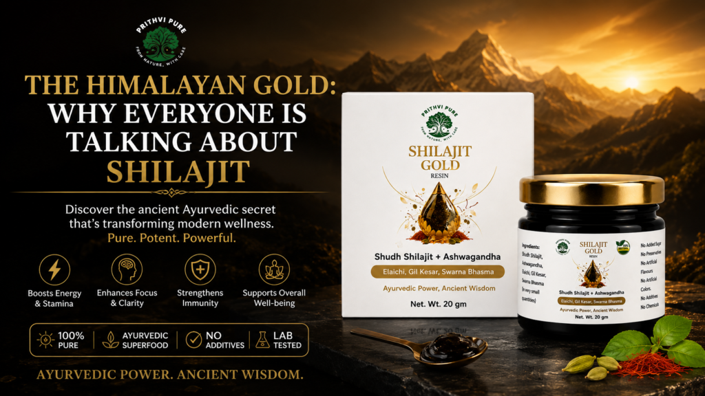 The Himalayan Gold: Why Everyone is Talking About Shilajit